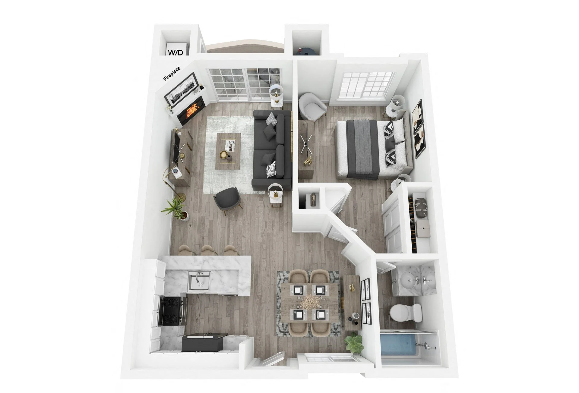 The Barrington B4 5-321 5-321 floor plan