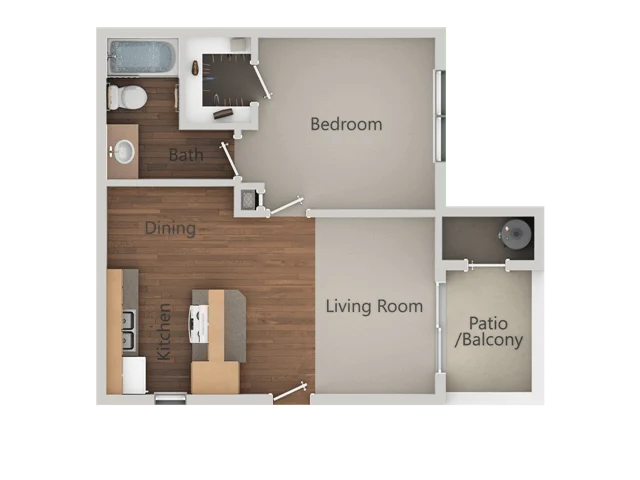 1X1 A 2046 2046 floor plan