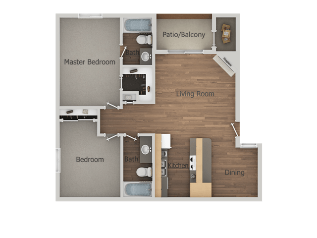 2x2 174 174 floor plan