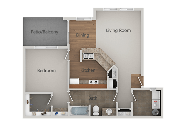1X1 2059 2059 floor plan
