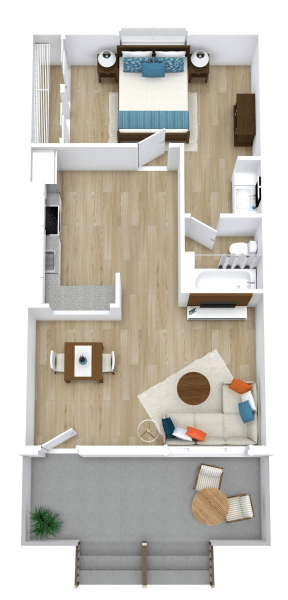 A1 1043 1043 floor plan