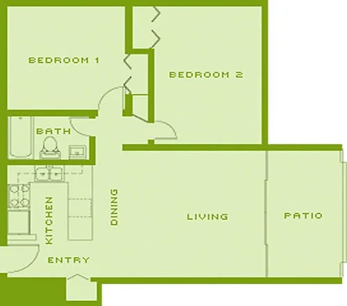 Plan A 525-207 525-207 floor plan