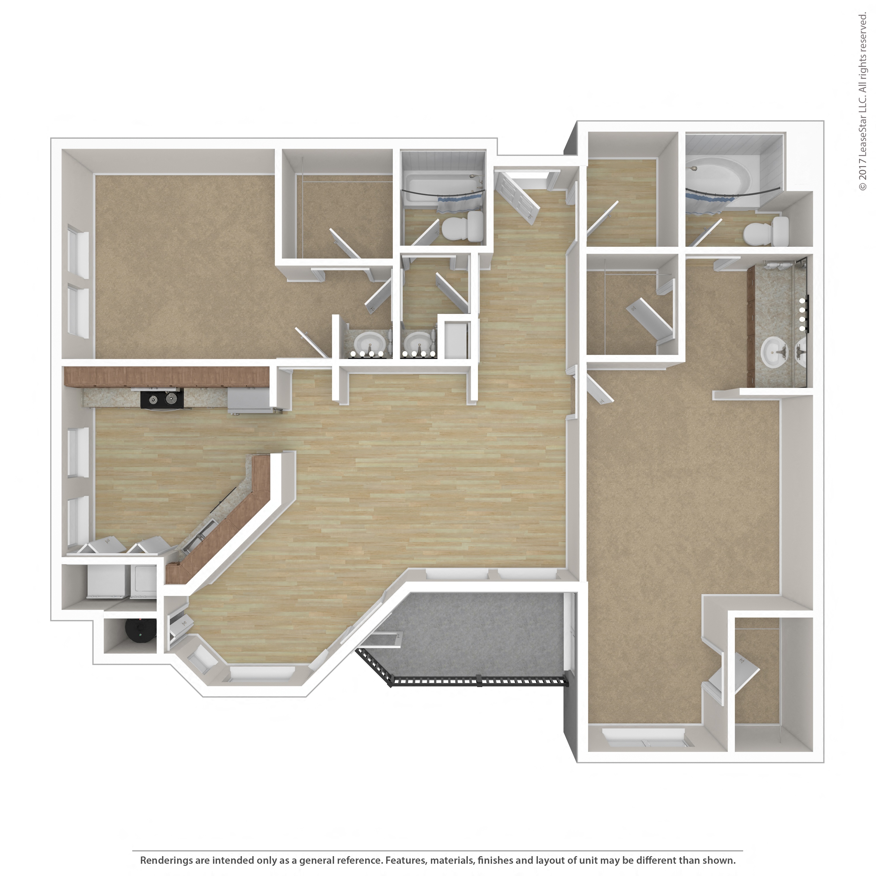 B2 2165 2165 floor plan
