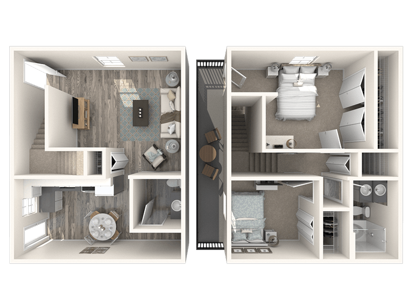 Townhome 806-4 806-4 floor plan