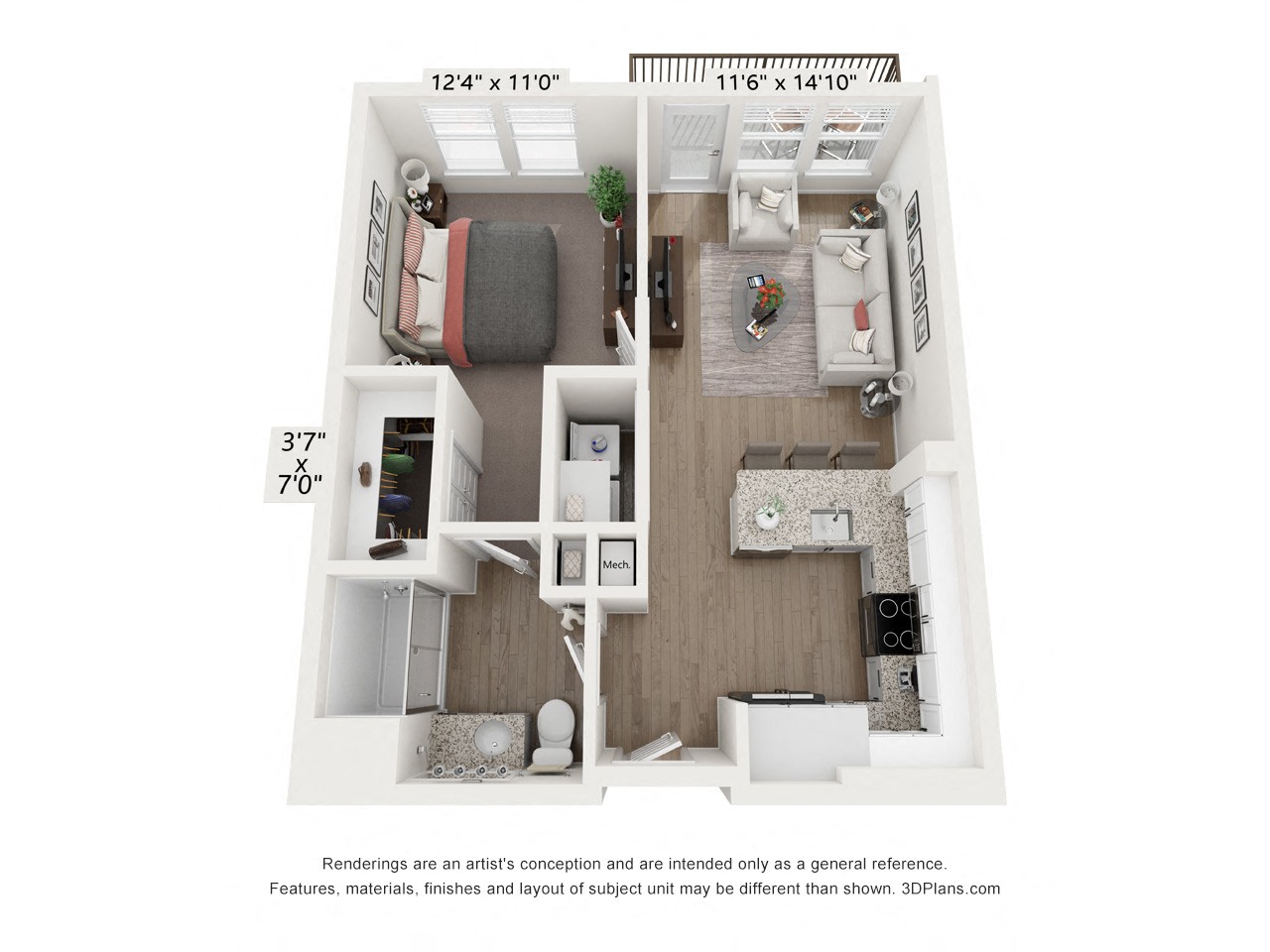 A1 - Indigo 3305 3305 floor plan