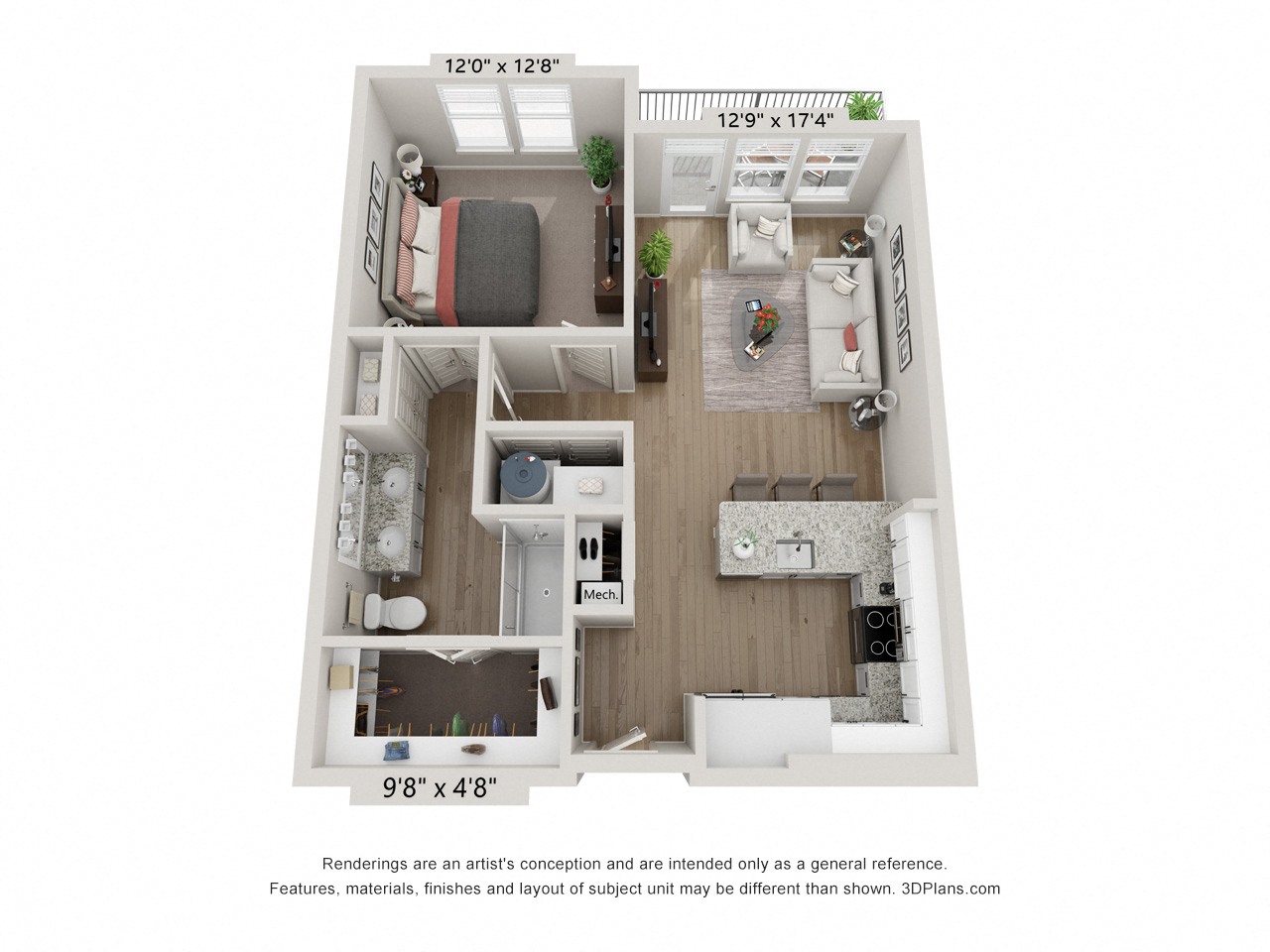 A3 - Cobalt 4312 4312 floor plan