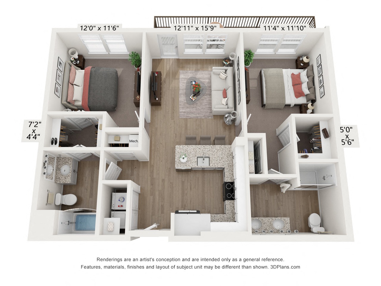 B2 - Carolina 3306 3306 floor plan