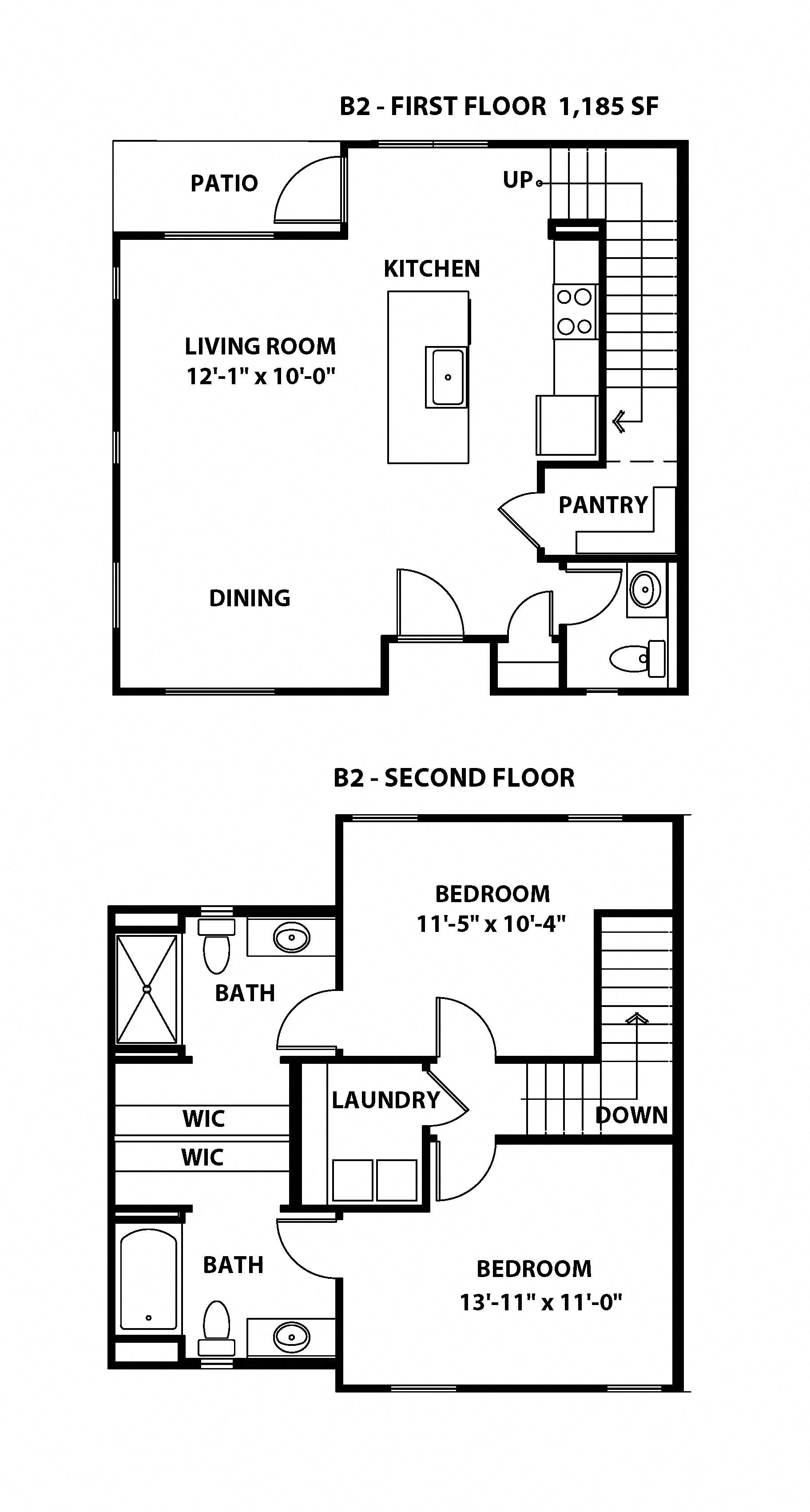 Unit 1044 1044 floor plan