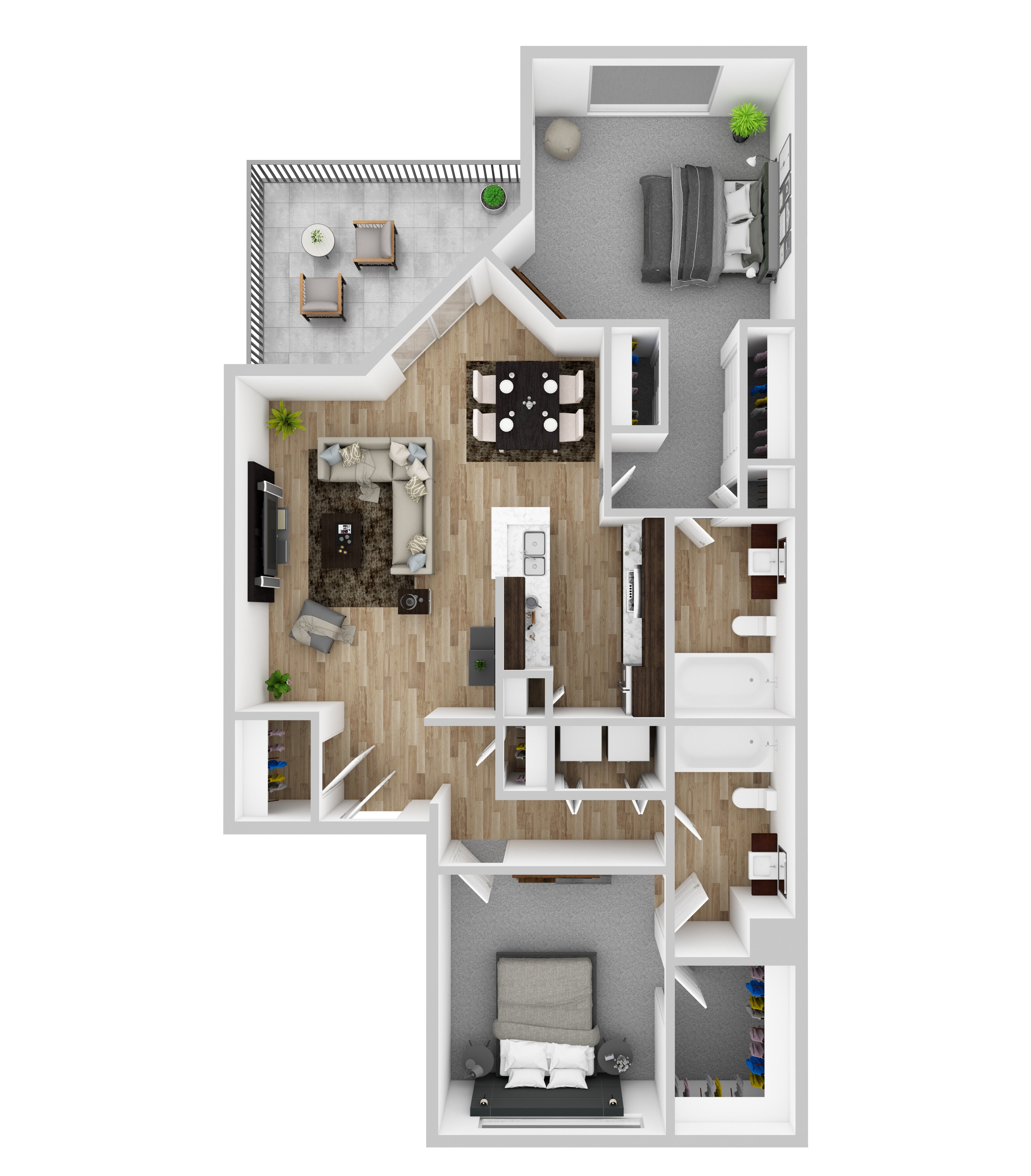 B2 1003 1003 floor plan