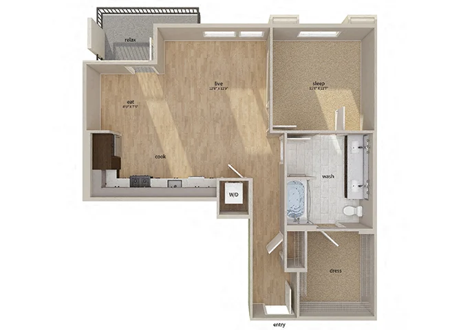 A4 Building 150 150-509 150-509 floor plan