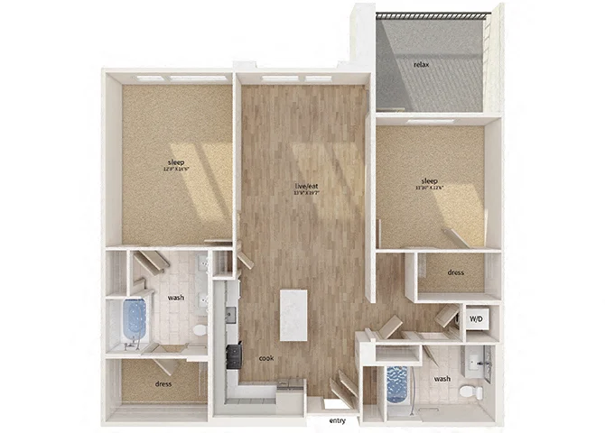 B1 Building 150 150-412 150-412 floor plan