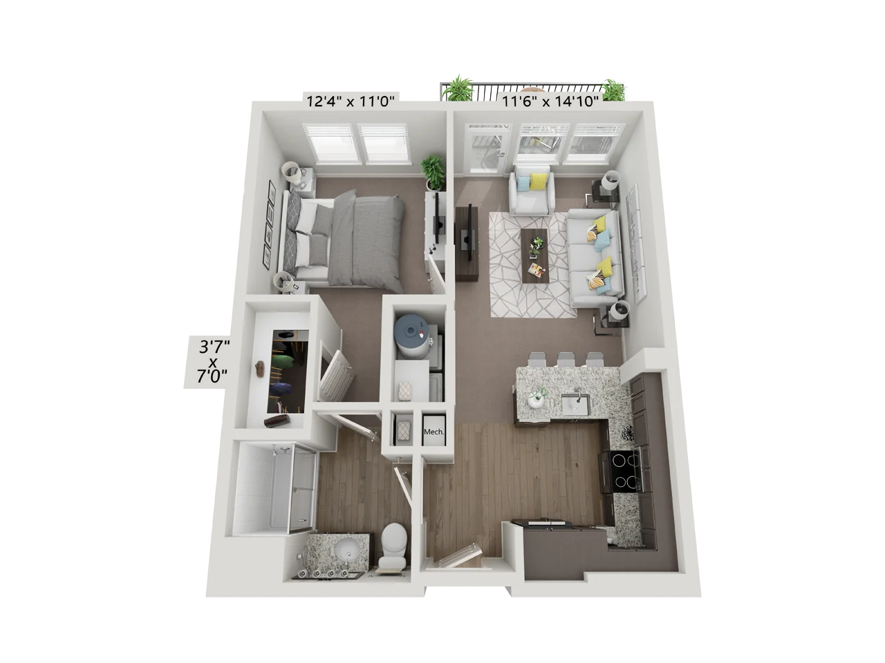A1 - Voyager 1007 1007 floor plan