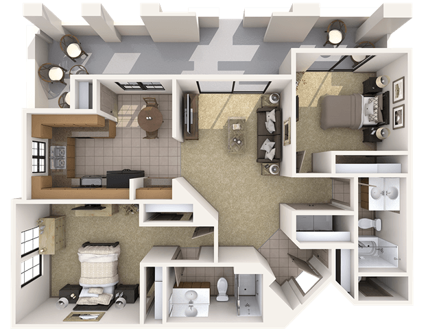 B1 Premier 1078 1078 floor plan