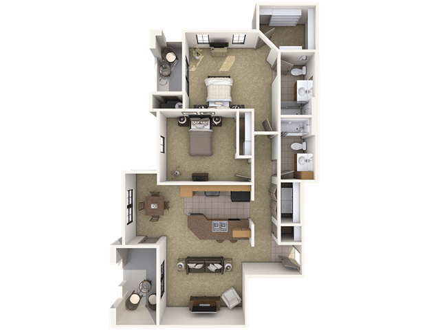 B3 Premier 1047 1047 floor plan