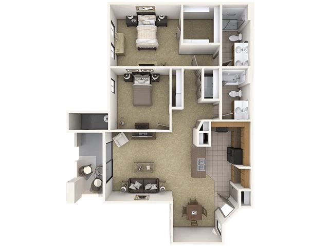 B5 Premier 2055 2055 floor plan