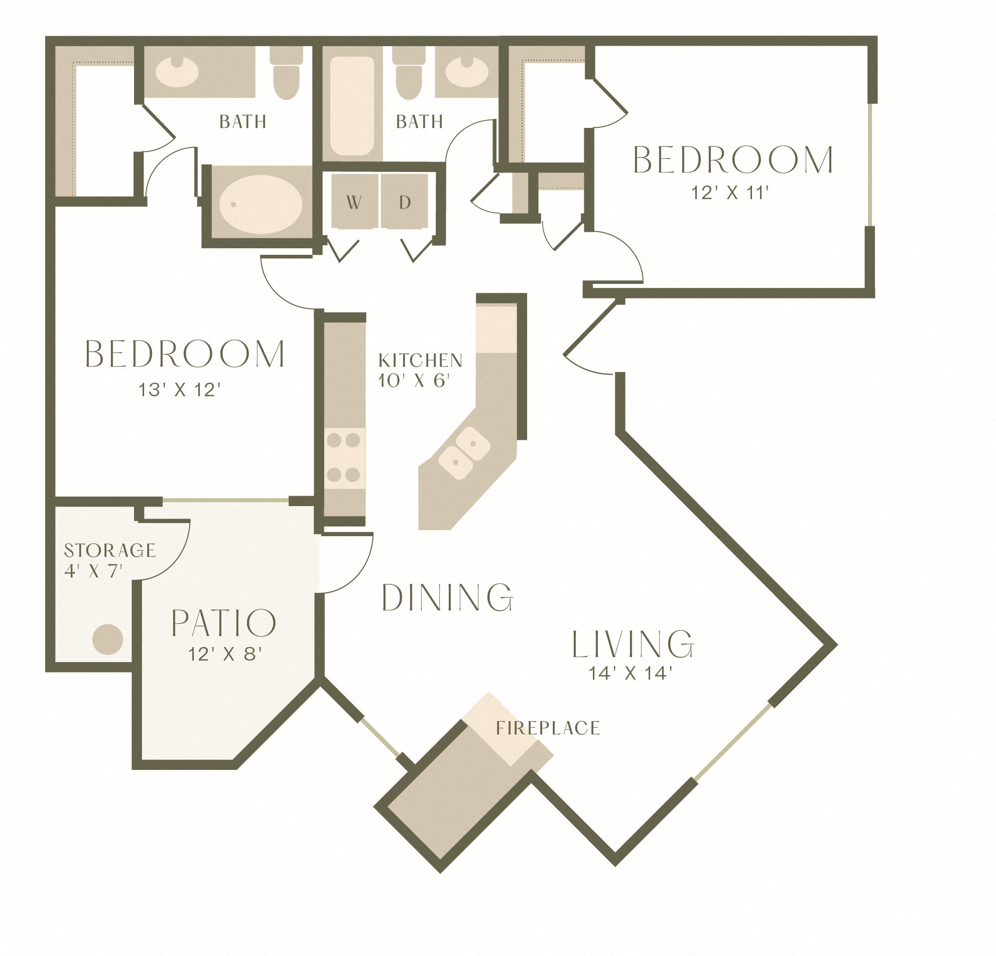 Unit 1137 1137 floor plan