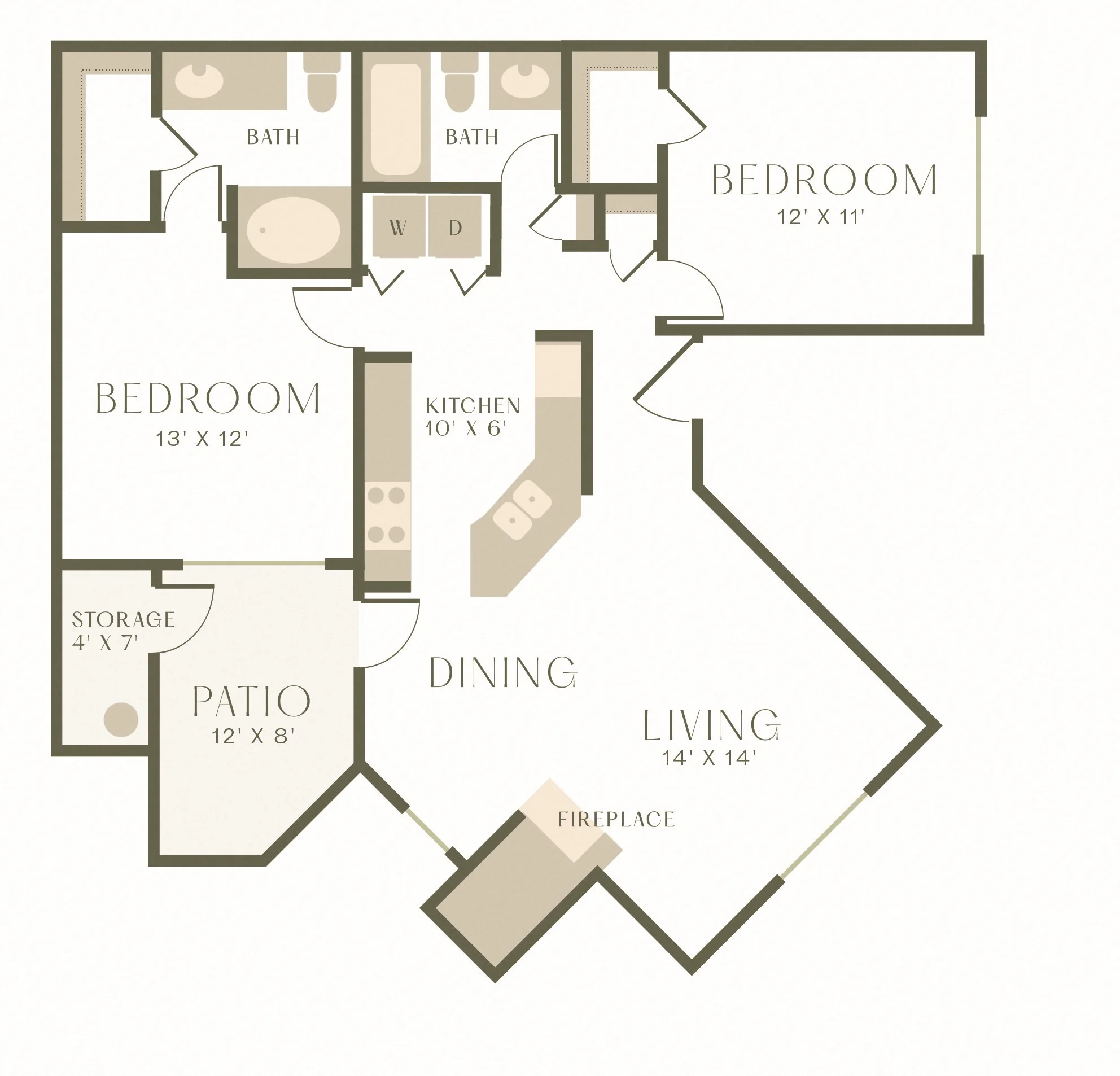 Unit 1127 1127 floor plan