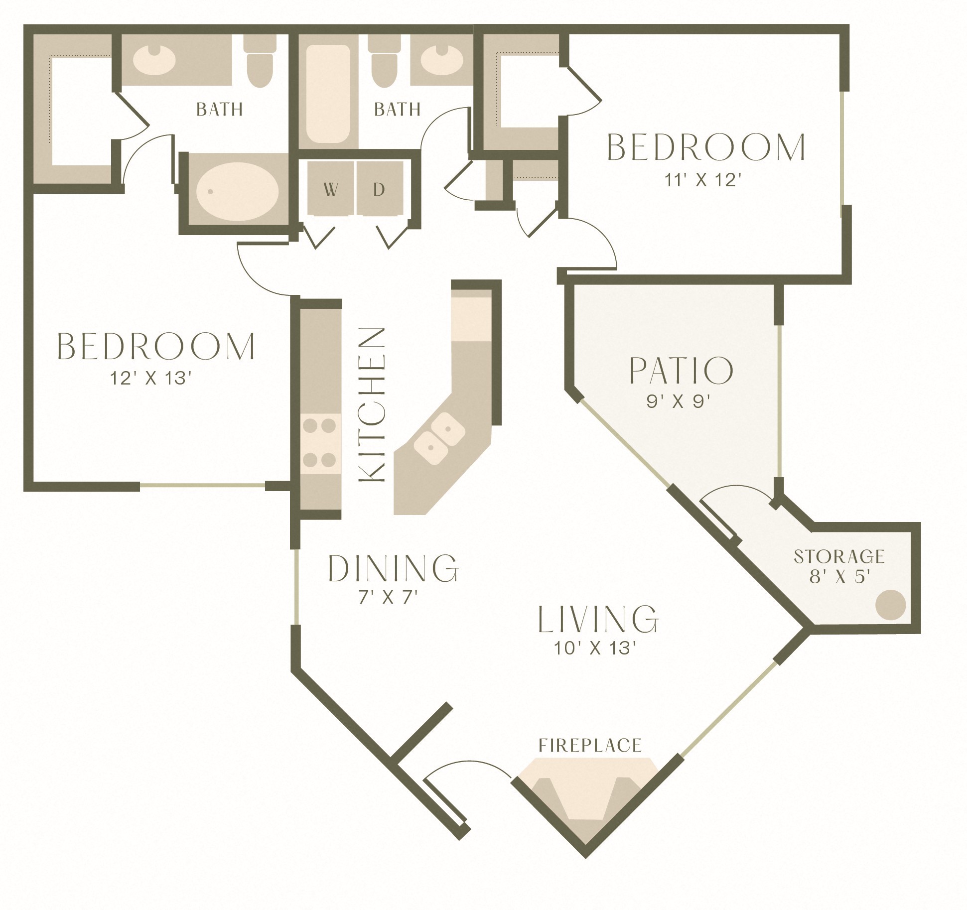 Unit 2118 2118 floor plan