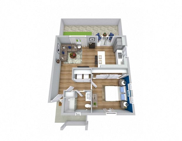 The Alcove 1003 1003 floor plan