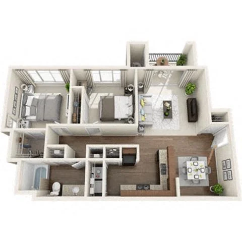 B4 2066 2066 floor plan