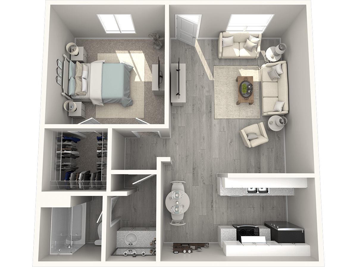 One Bedroom Large 0117 0117 floor plan