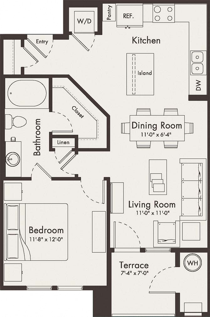Acacia 09-389 09-389 floor plan