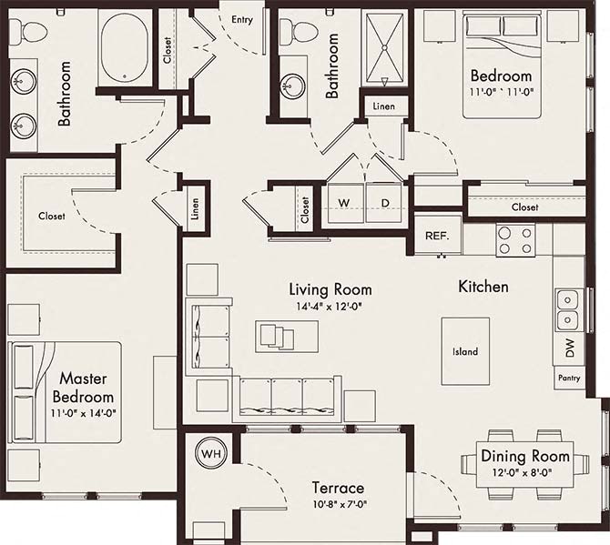 Gardenia 05-250 05-250 floor plan