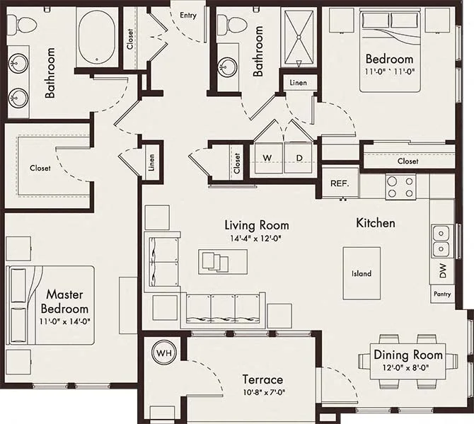 Gardenia 04-126 04-126 floor plan