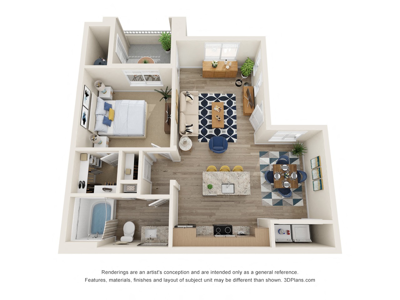 A1 2072 2072 floor plan