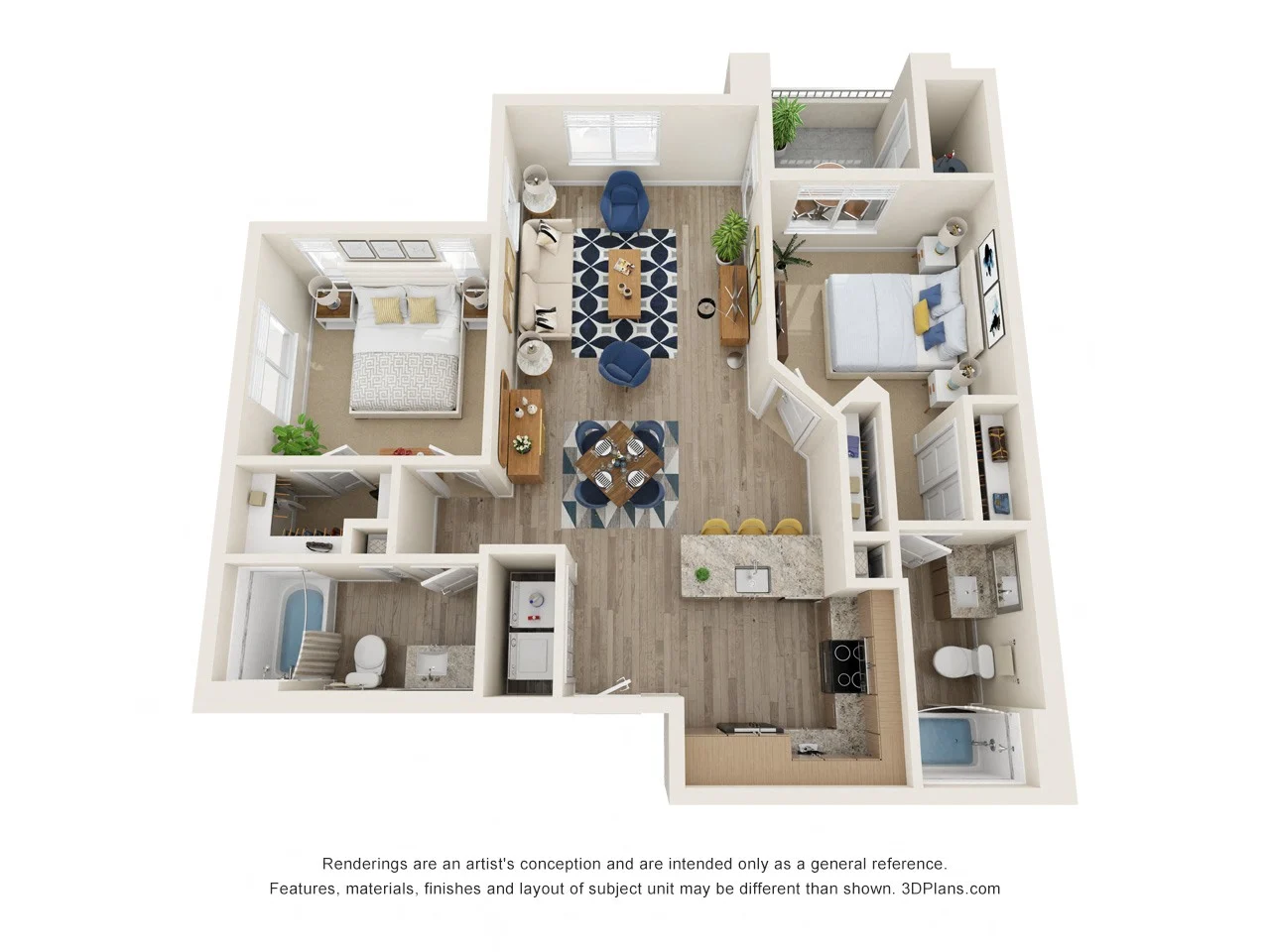 B1 2056 2056 floor plan