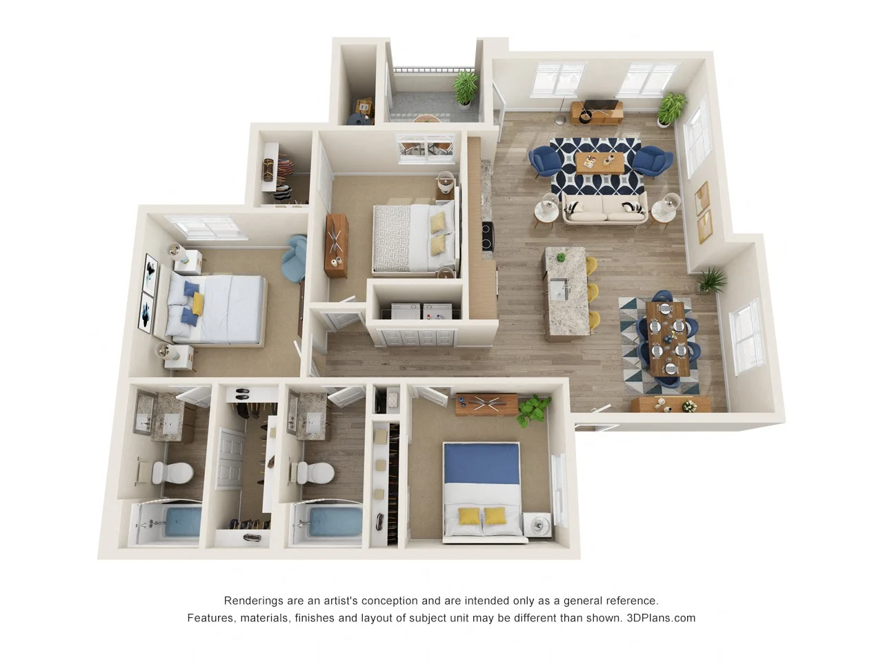 C1 2033 2033 floor plan