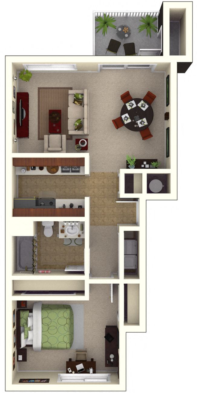 Residence 1 Luxury 142 142 floor plan