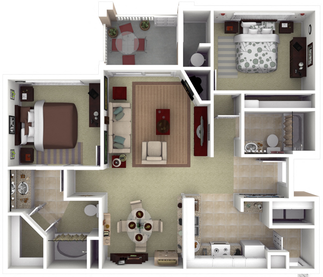 Residence 5 Luxury 1125 1125 floor plan