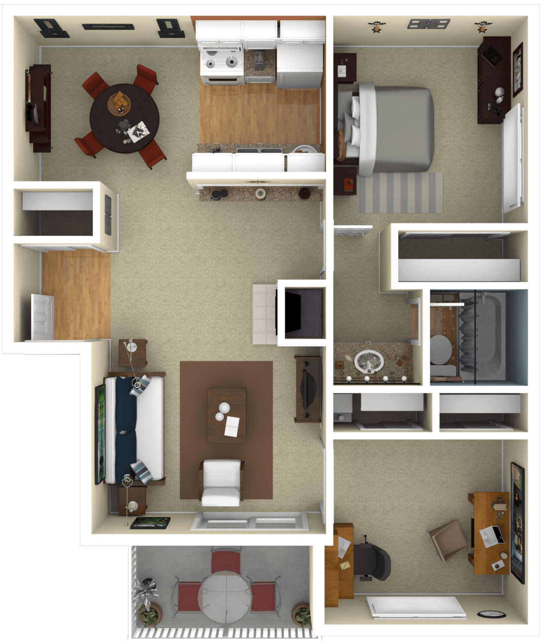 Residence 2 Luxury C013 C013 floor plan