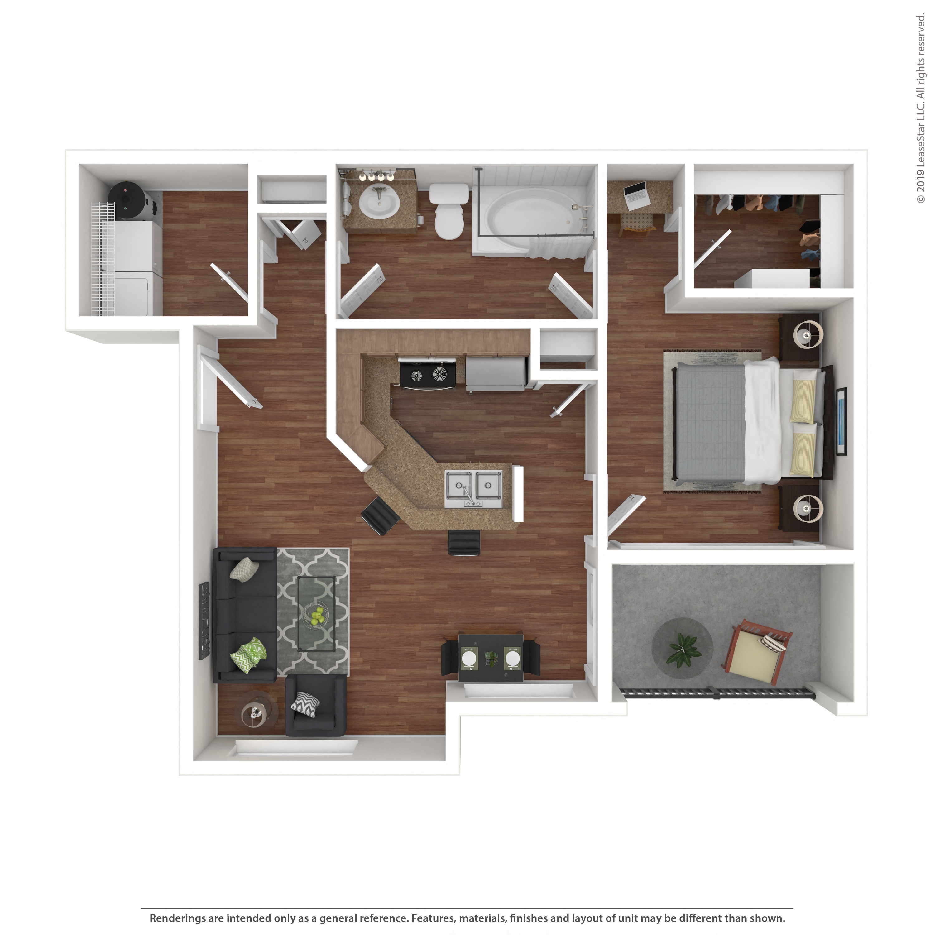 1A 1009 1009 floor plan