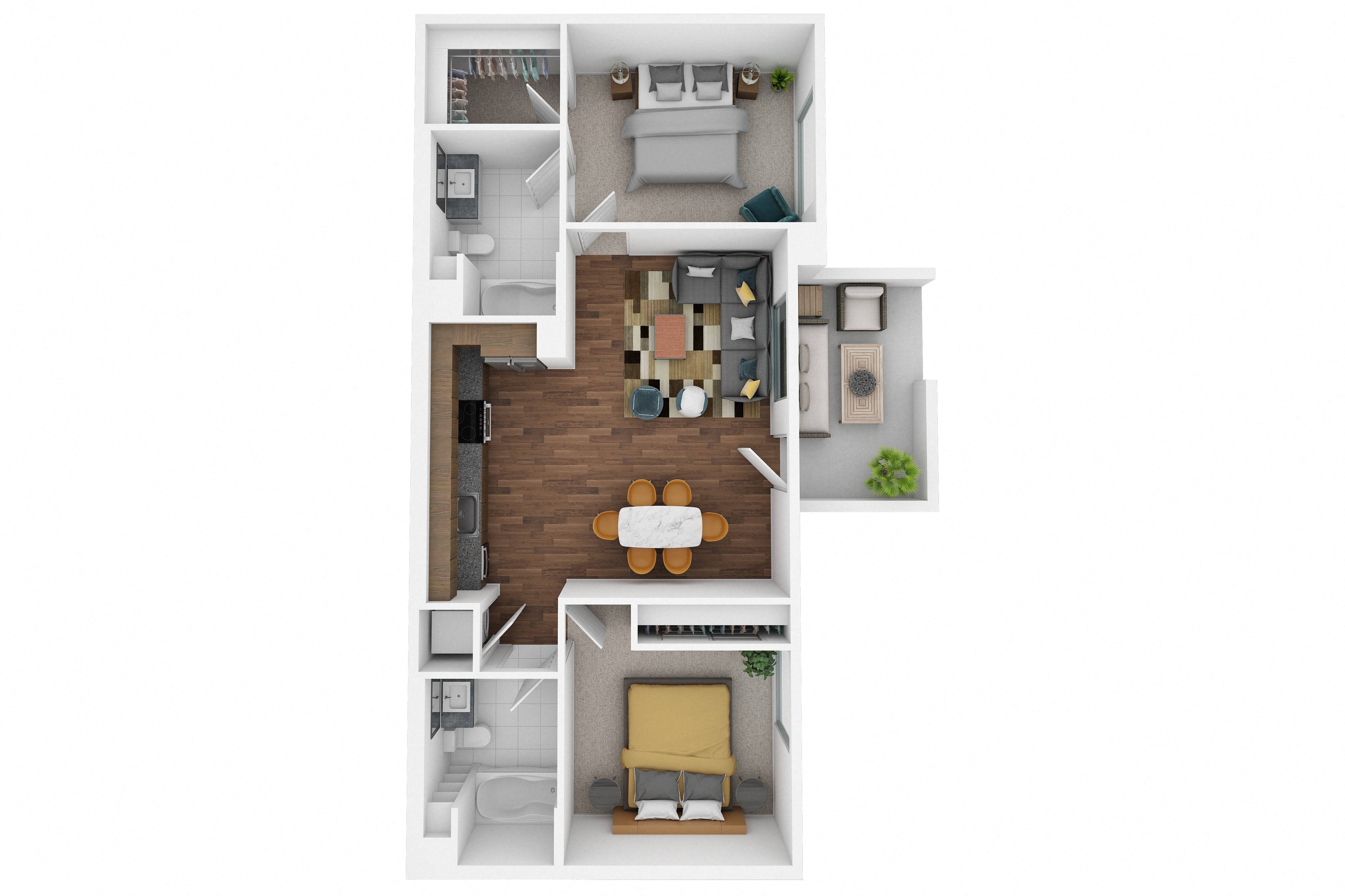 B2B 2-101 2-101 floor plan