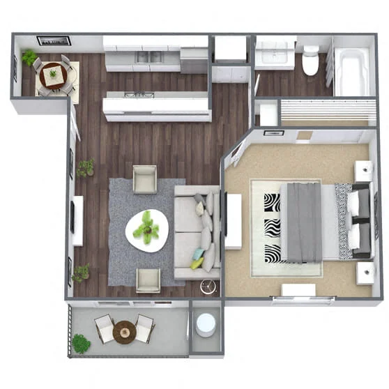 1x1 601 601 floor plan