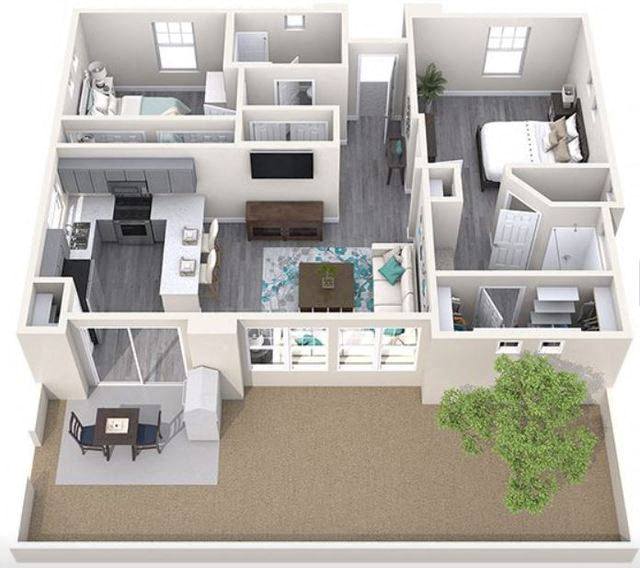 The Retreat - B2 021 021 floor plan