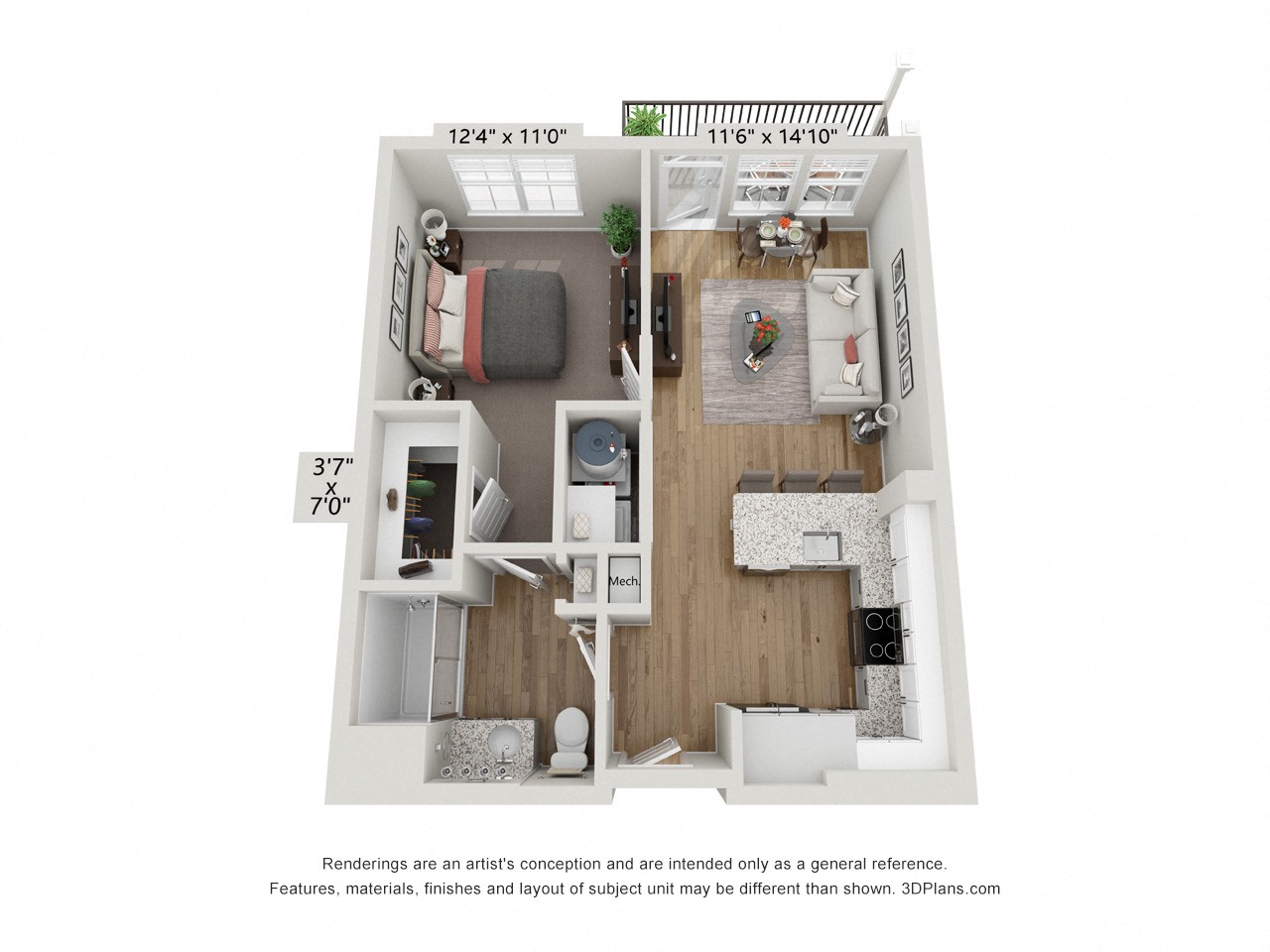 A1 - Indigo 235 235 floor plan
