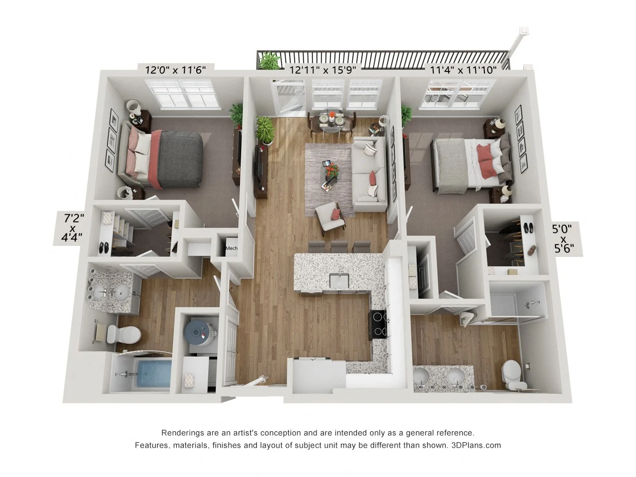 B2 - Carolina 229 229 floor plan