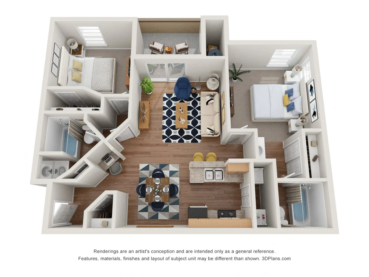 B1 2135 2135 floor plan