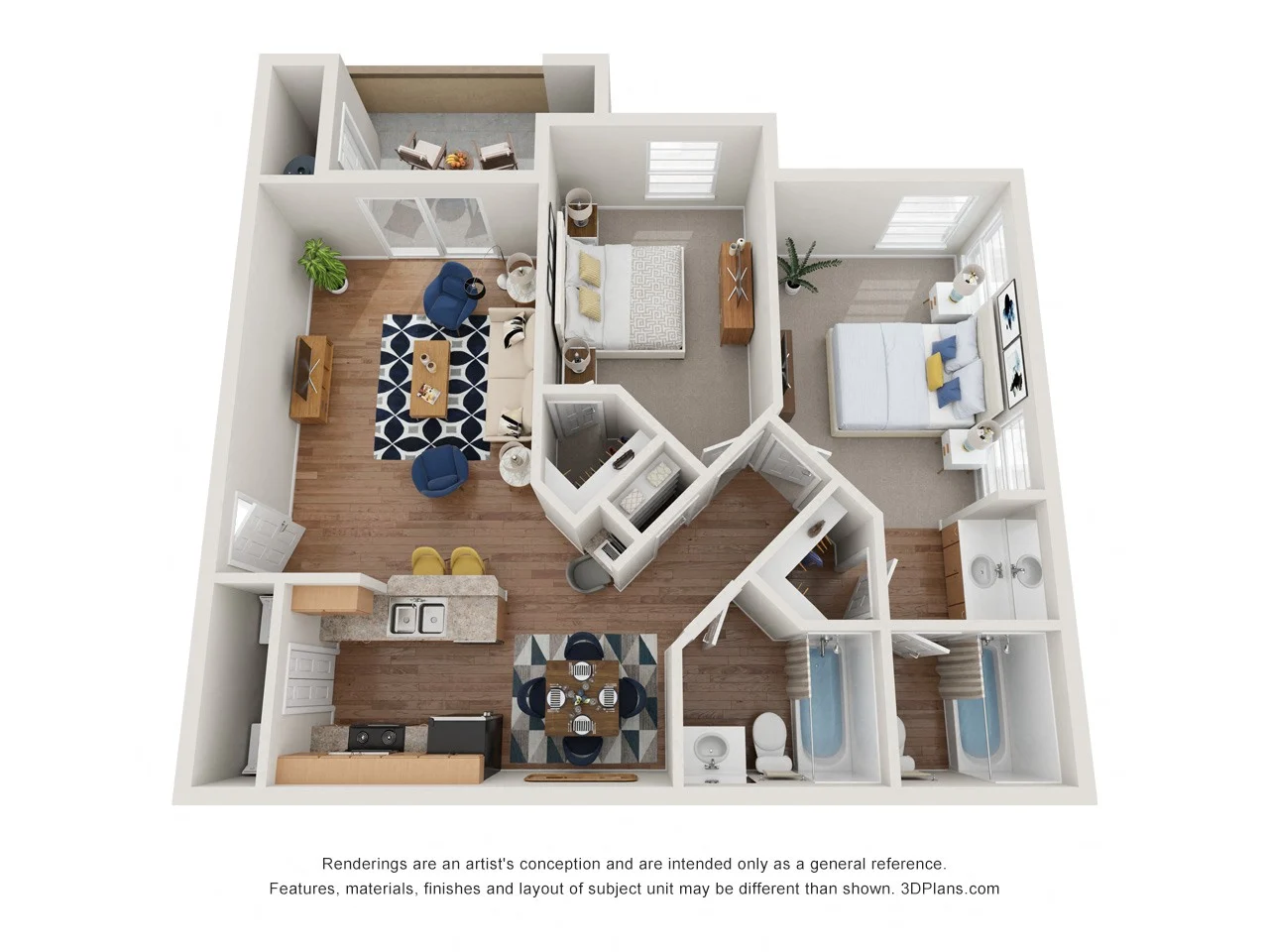 B2 2127 2127 floor plan