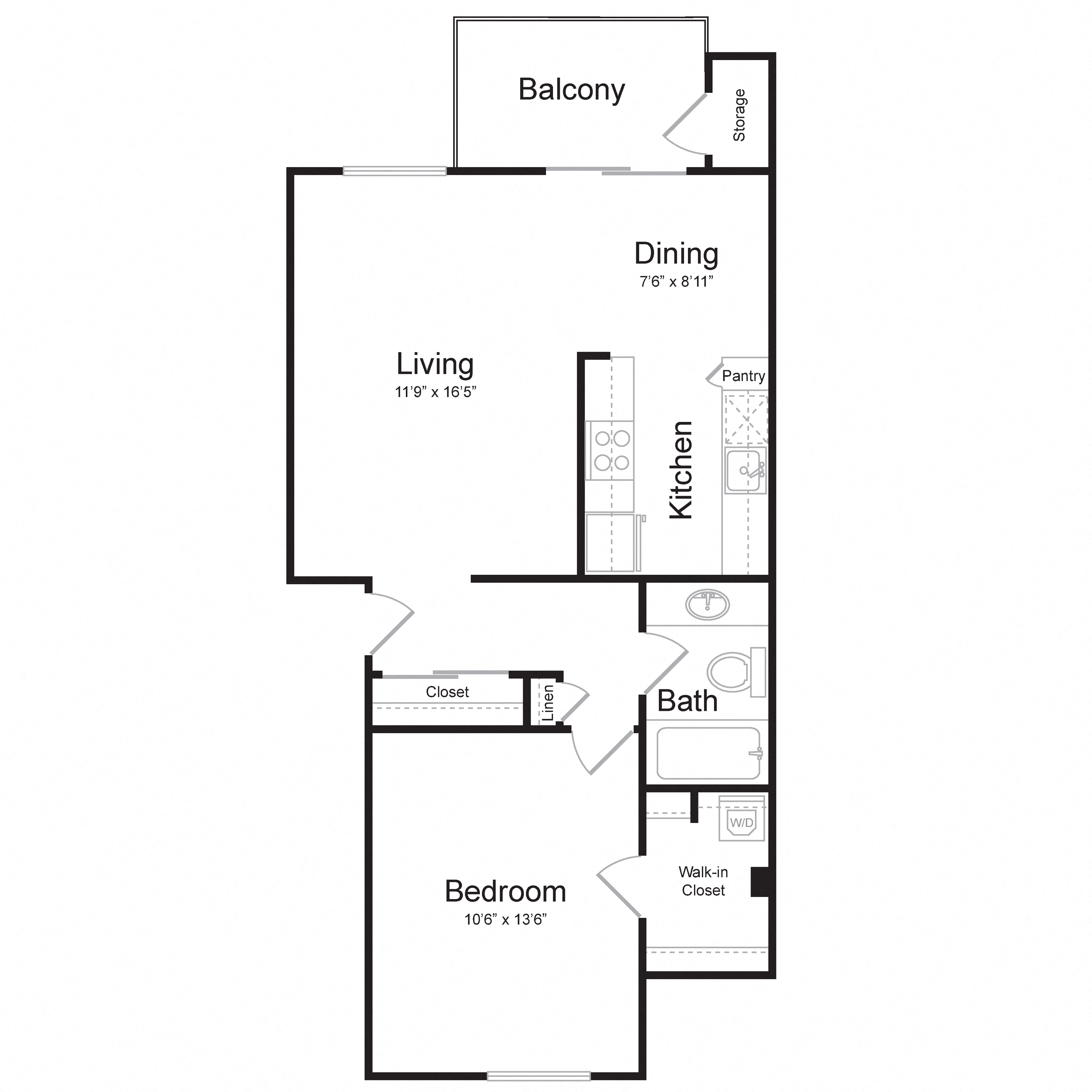 Carnegie - Central Park at Whisman Station 2713 2713 floor plan
