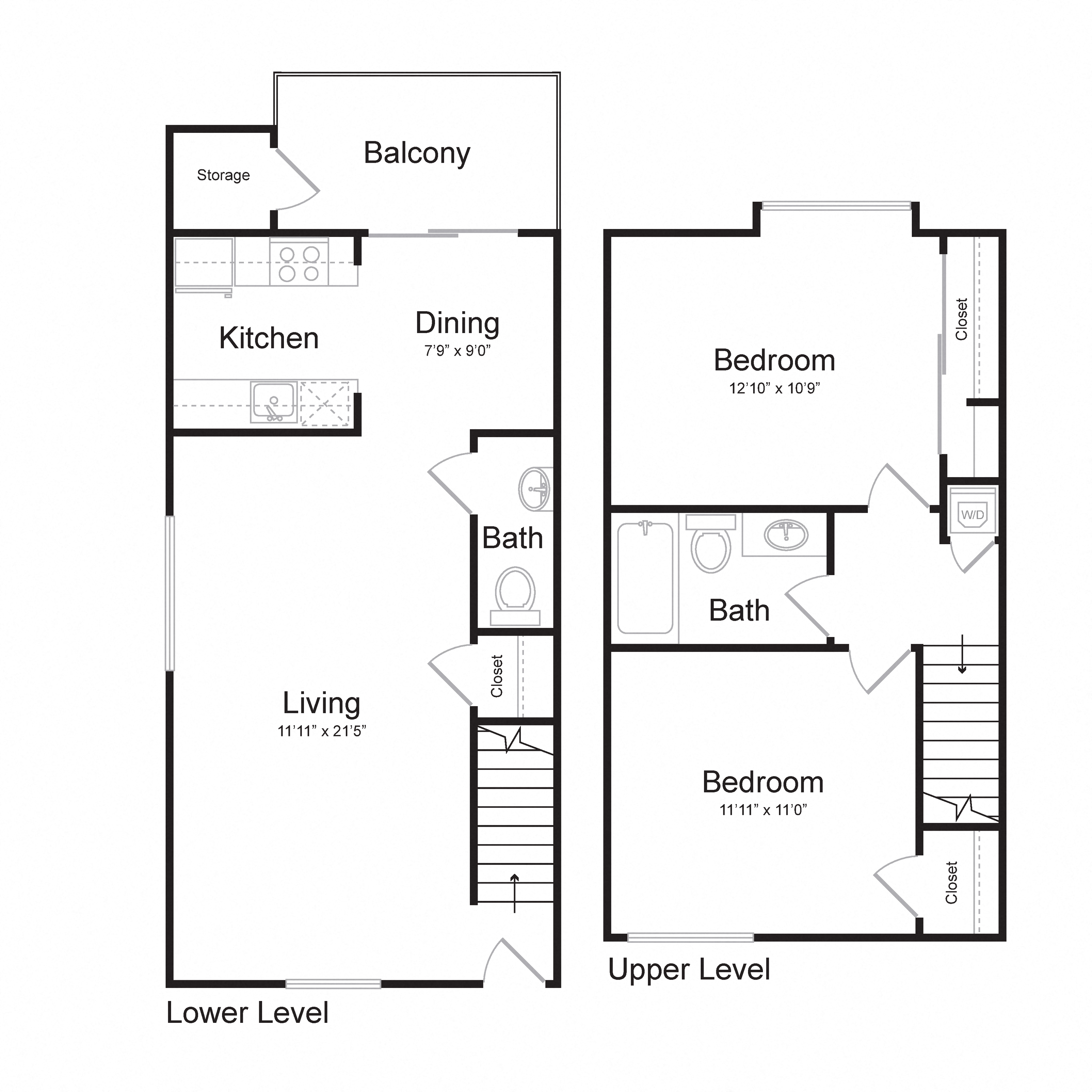 Lexington - Central Park at Whisman Station 2411 2411 floor plan
