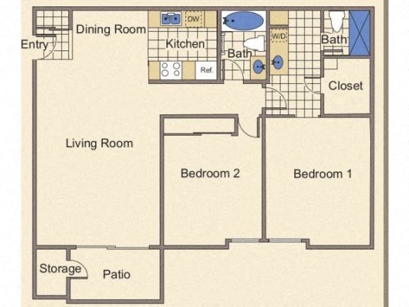 Cabernet Classic G201 G201 floor plan