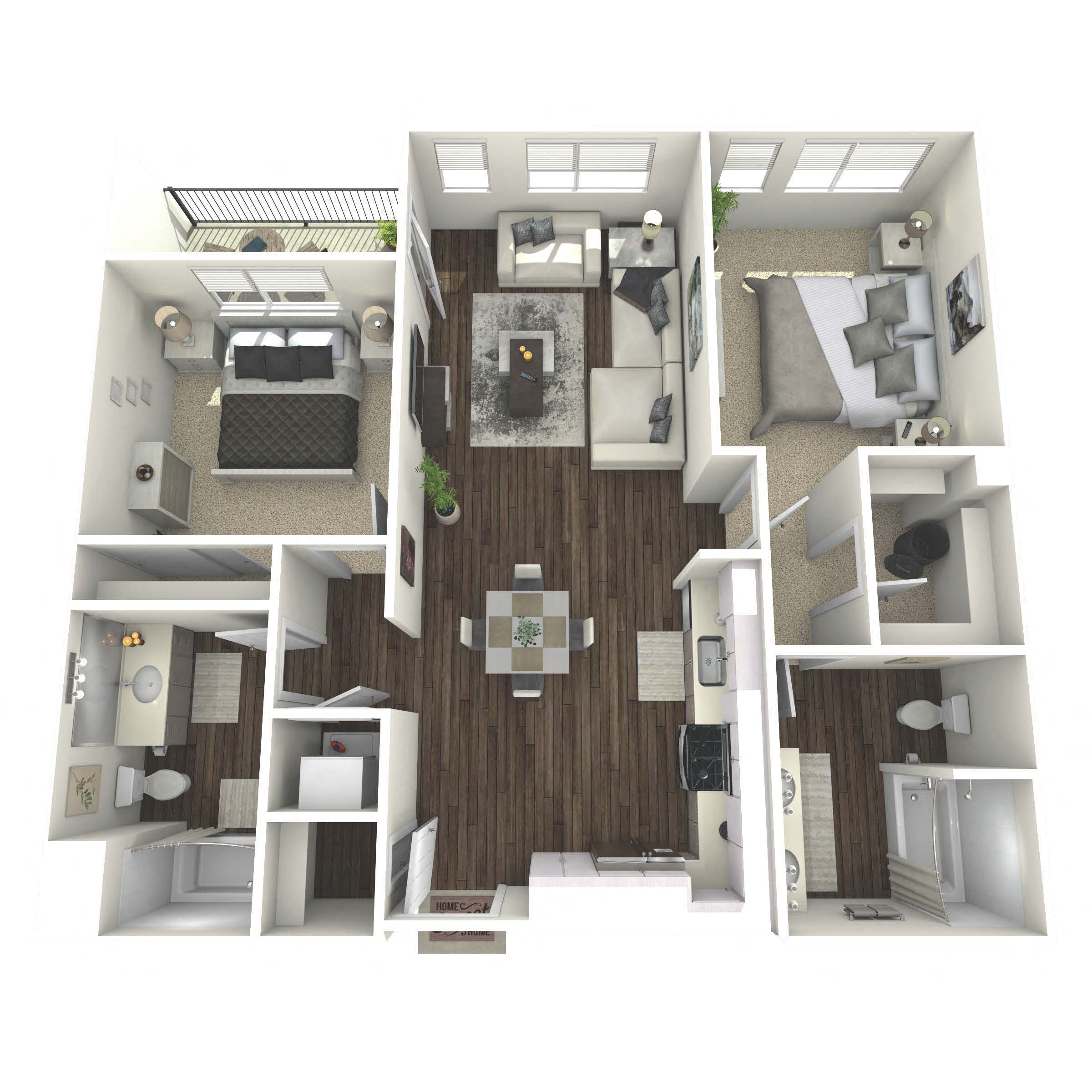 B1 2205 2205 floor plan