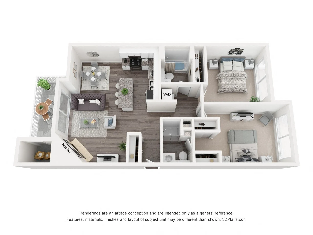 Residence 2 Upgraded 103 103 floor plan