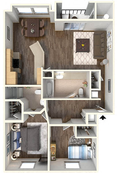 B1 2014 2014 floor plan