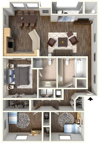 C1 1081 1081 floor plan