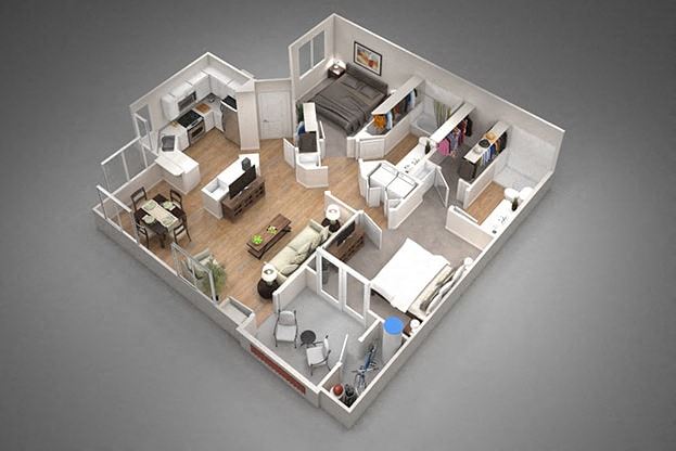 Unit 2083 2083 floor plan